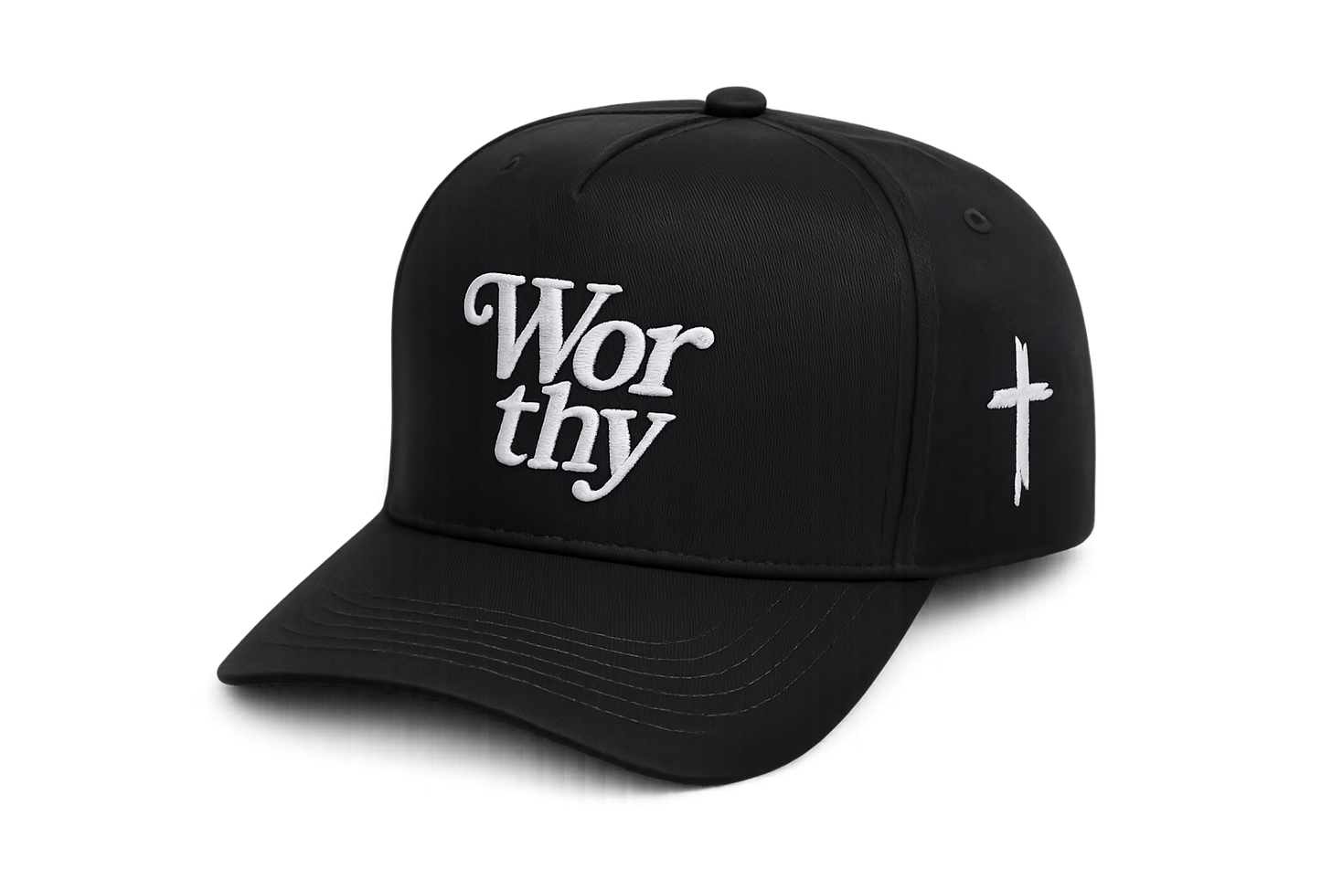 Worthy Faith & Inspiration Snapback Hat, Uplifting Christian,Themed Cap for All