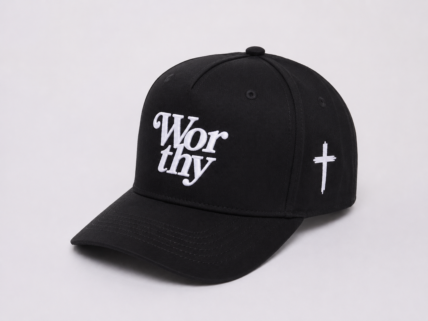 Worthy Faith & Inspiration Snapback Hat, Uplifting Christian,Themed Cap for All